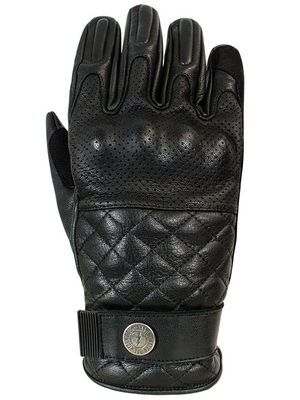 GLOVE TRACKER LEATHER BLACK SM