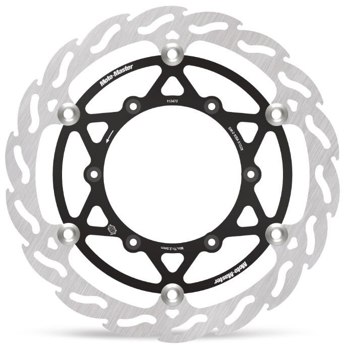 BRAKE DISC FLAME FLOAT FRONT 2