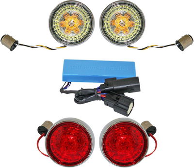 SIGNAL KIT 10-13 FLHX CHR