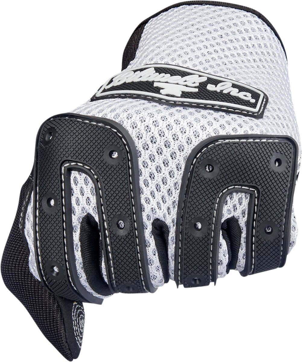 GLOVES ANZA WHT/BLK SM
