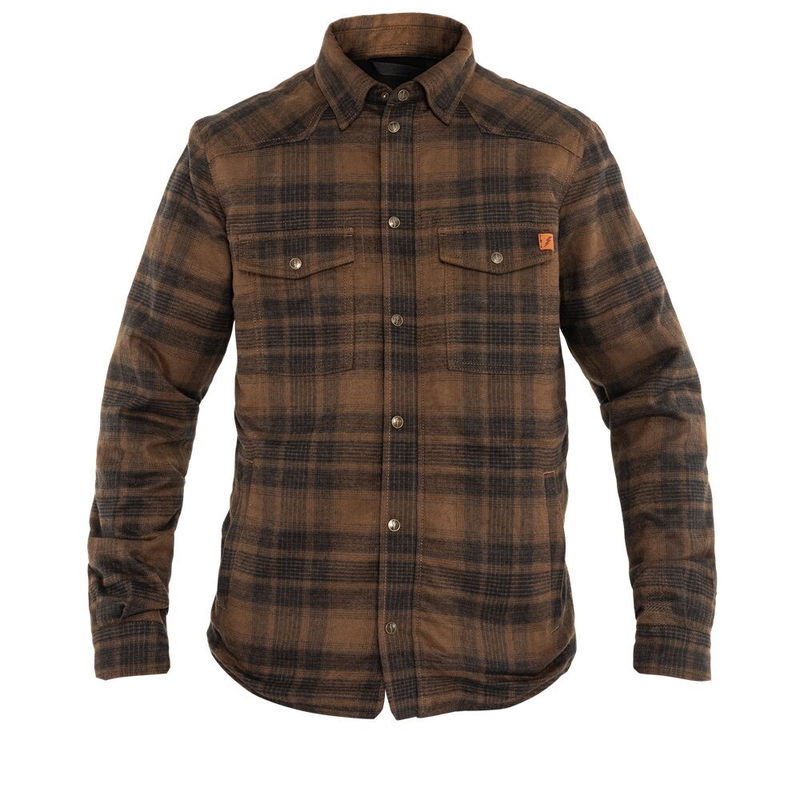MOTOSHIRT WOODY BROWN 3XL