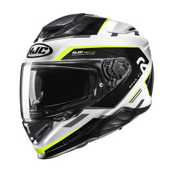 HJC Hjälm RPHA 71 Ellon Vit/Fluo Gul/ Svart MC3H XL
