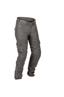 Lindstrands Textilbyxa Zion Grå Short leg S50
