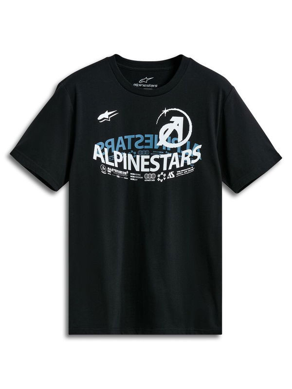 TEE SS CSF SEMICIRCLE BLACK M