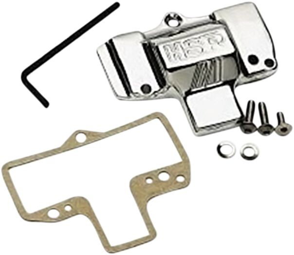 CHROME COVER MIKUNI LOGO
