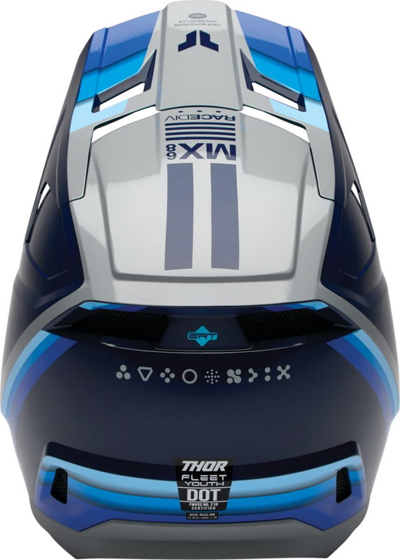 HELMET FLEET YTH DEFY BL/GY M