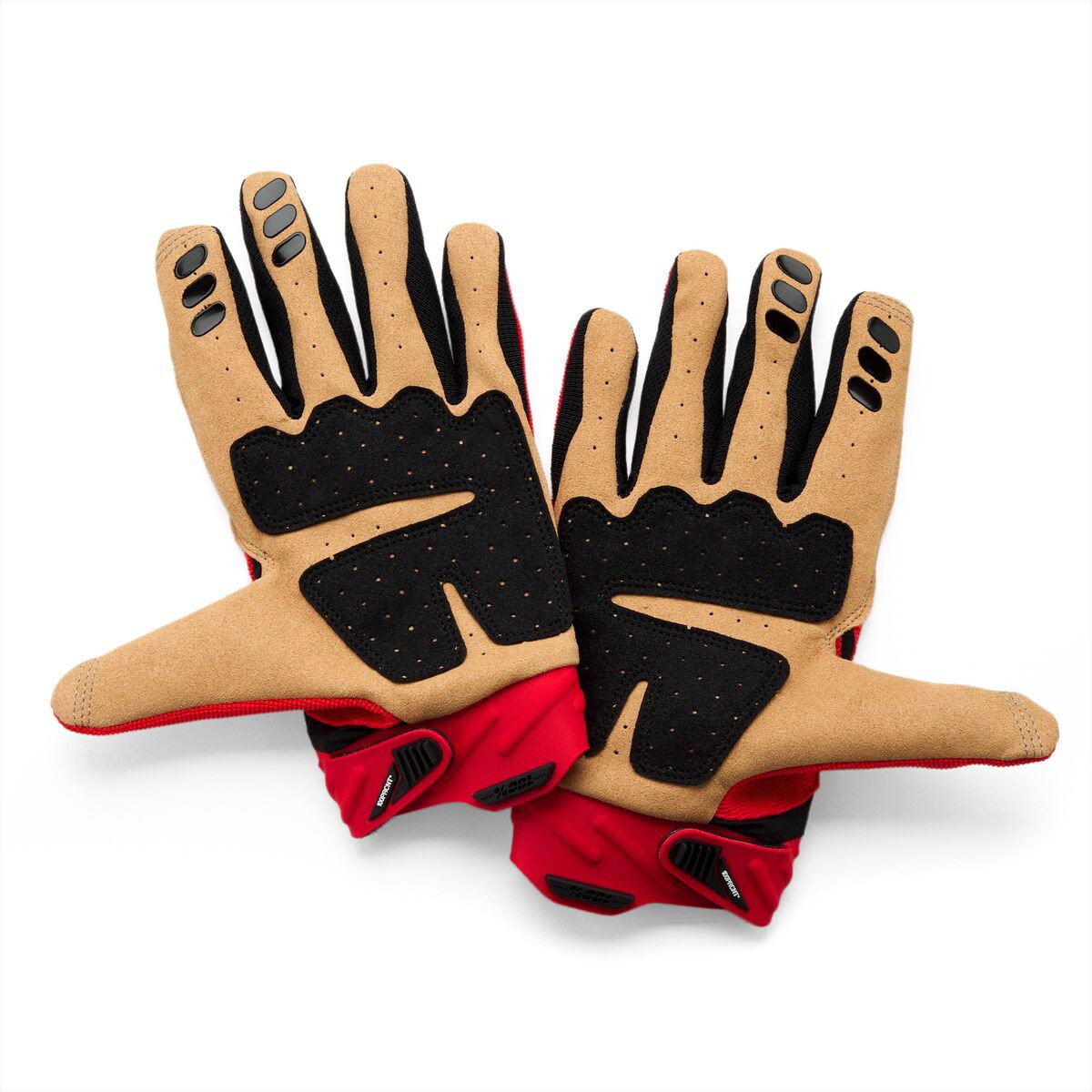 GLOVES AIRMATIC RED/BLACK - S
