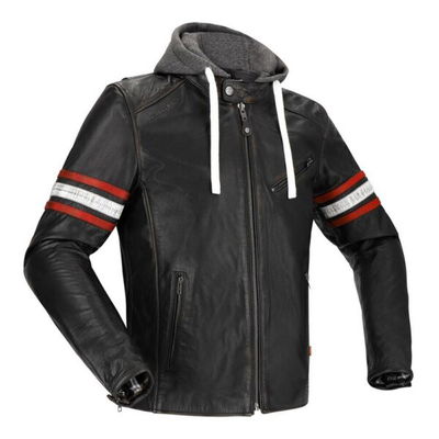 TOULON 2 JACKET SVART/RÖD 70
