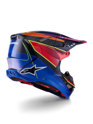 HELMET S-M10 ERA BLUE/RED/YL 2