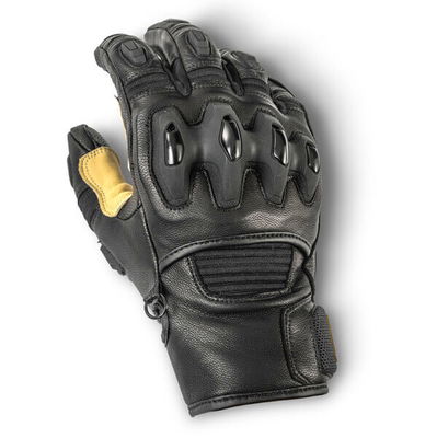 Halvarssons Handske Flon Svart/beige 11