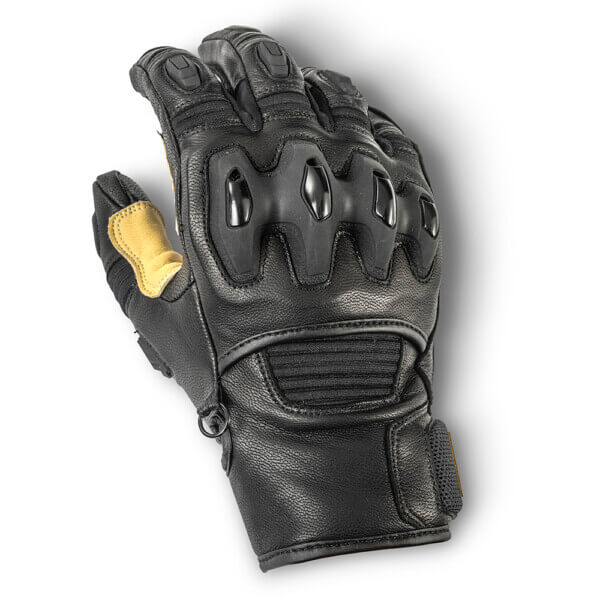 Halvarssons Handske Flon Svart/beige 11
