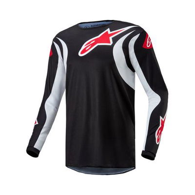 Alpinestars Tröja Fluid Lucent Svart Vit L