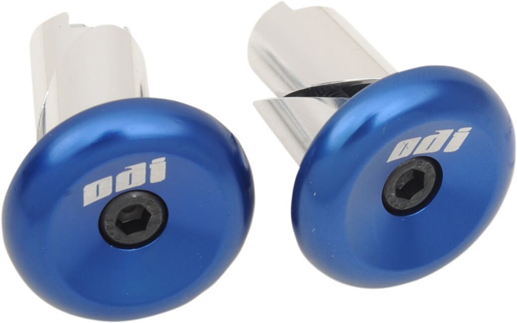 BAR END ALUMINUM BL