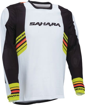 JERSEY SAHARA WHITE/BLACK LG