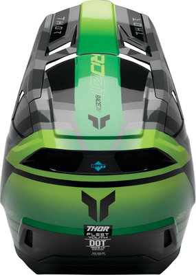 HELMET FLEET YTH CAMBER BK/GN