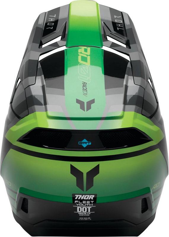 HELMET FLEET YTH CAMBER BK/GN