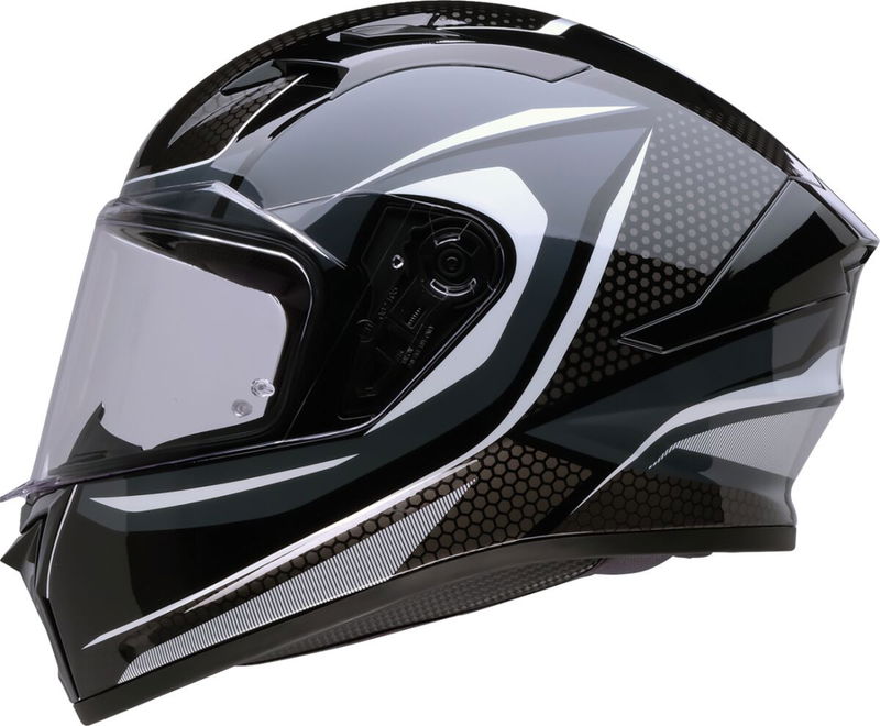 HELMET TALON GD BLACK/GRAY/WHI
