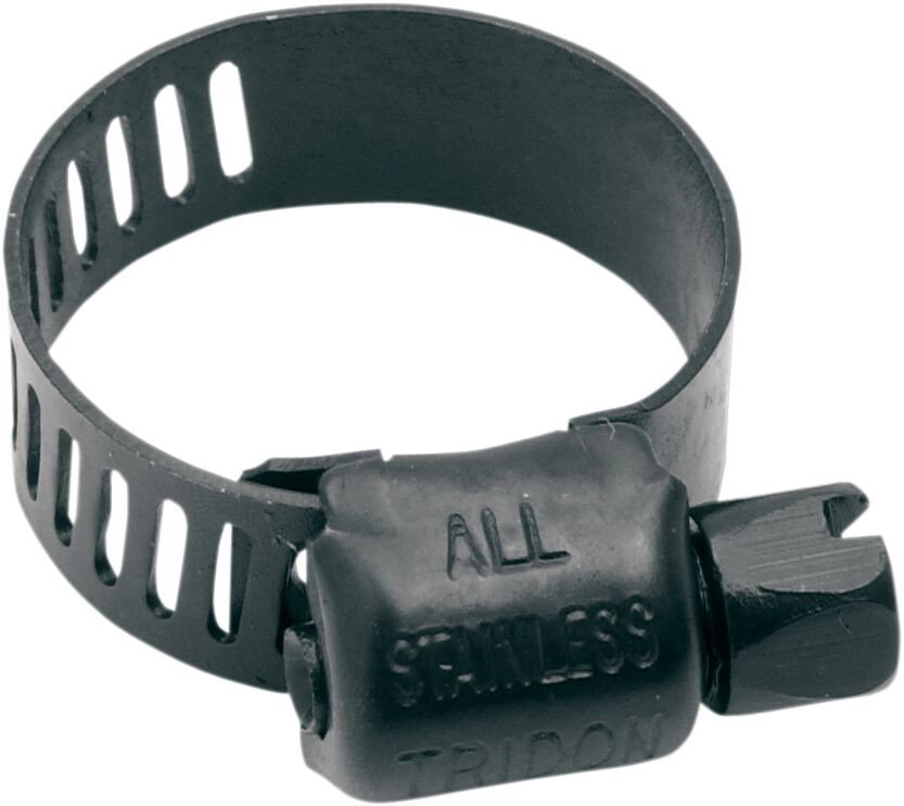 HOSE CLAMPS UNIV BLK 10PK