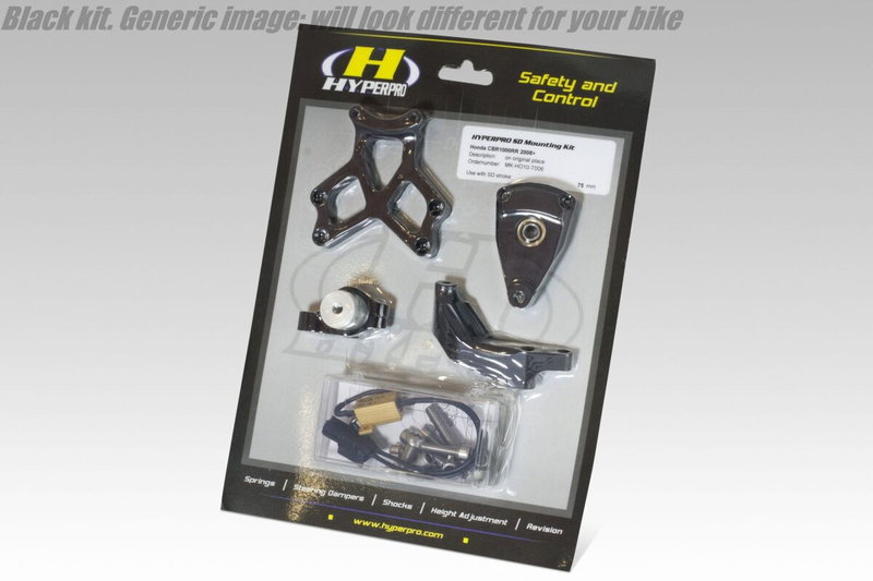 SD MOUNT. KIT BLACK YAMAHA MT-