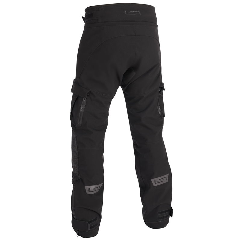 Lindstrands Textilbyxa Storbo Pants Svart Short Leg 60