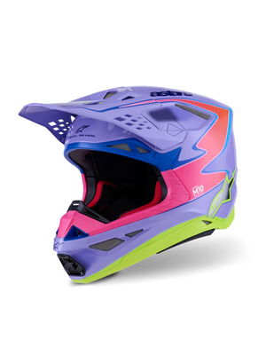 HELMET SM10 JETT PURPLE/PINK L