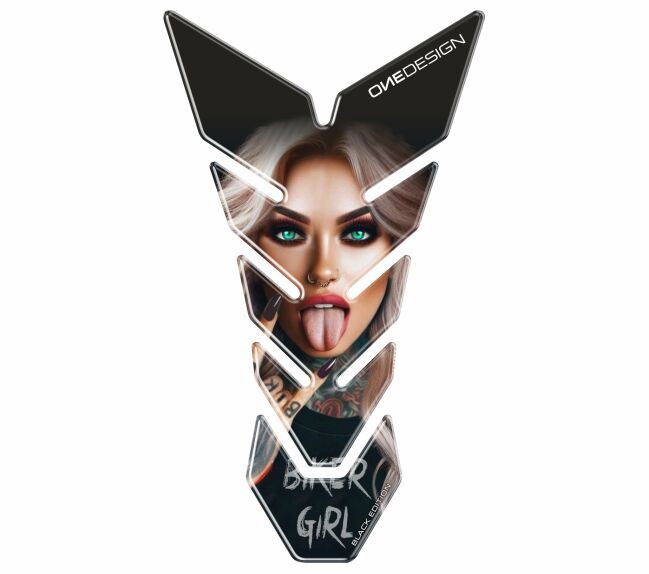 TANKPAD BLACK EDITION BIKER GI