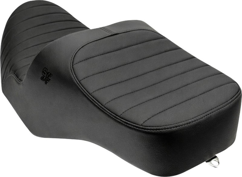SEAT CHARIOT BLK CLSC STITCH V