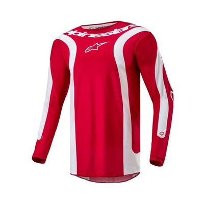 Alpinestars Tröja Fluid Lurv Mars Röd Vit 2XL