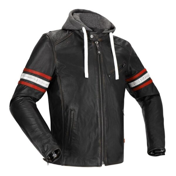 TOULON 2 JACKET SVART/RÖD 62