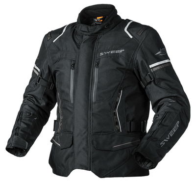 Sweep Outback vt jacka, svart, XL, D- mått
