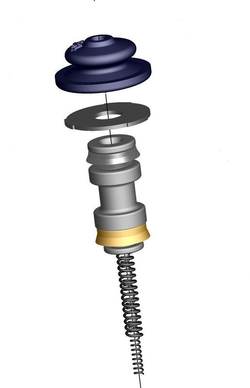 PISTON BRK F RAD HC1 16MM DOT