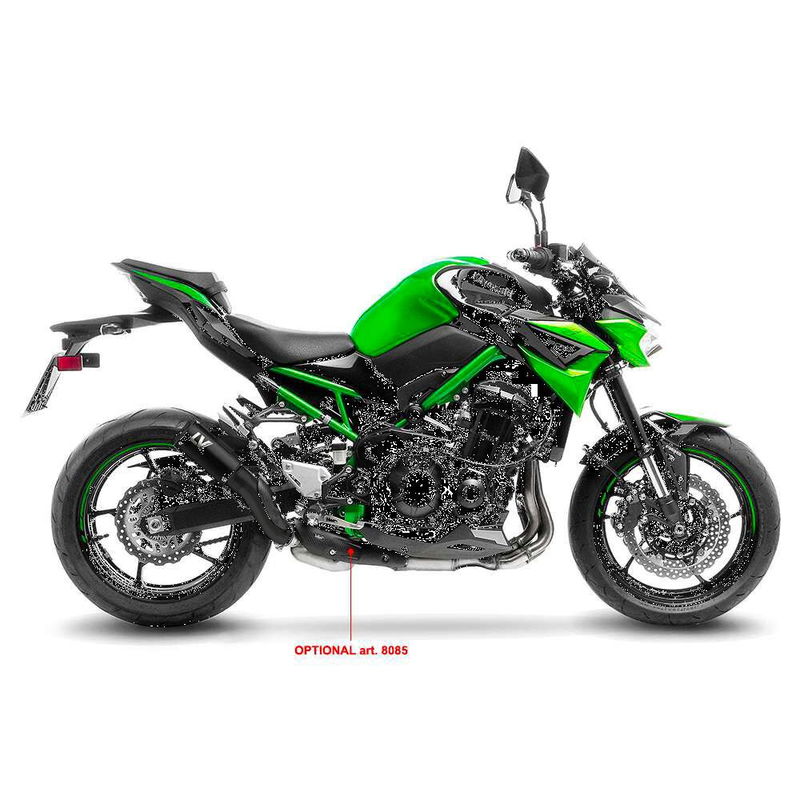MUFFMER LVCORSA S KAWA Z900 BK