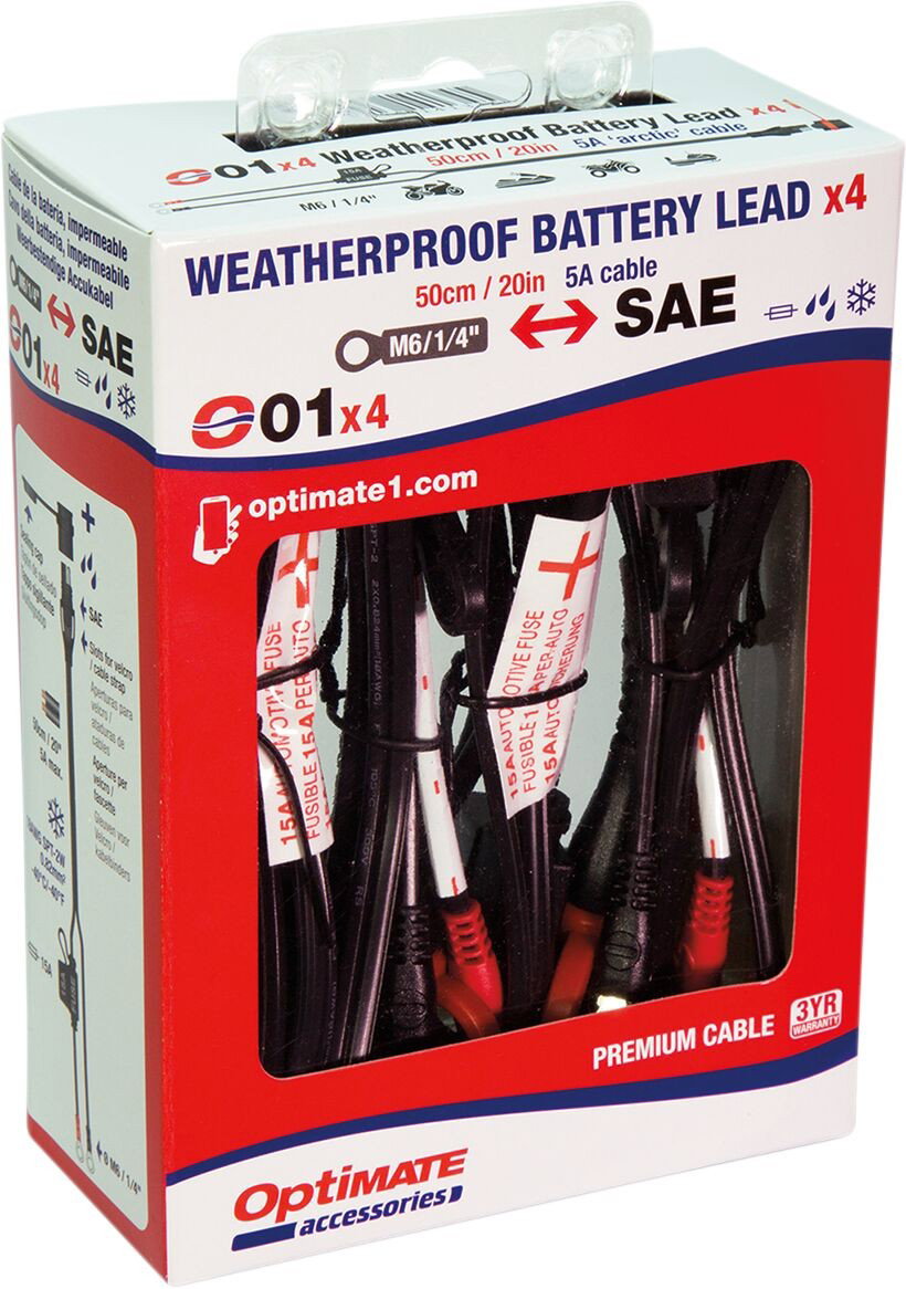 CORD O1 4PACK 1/4 RNG
