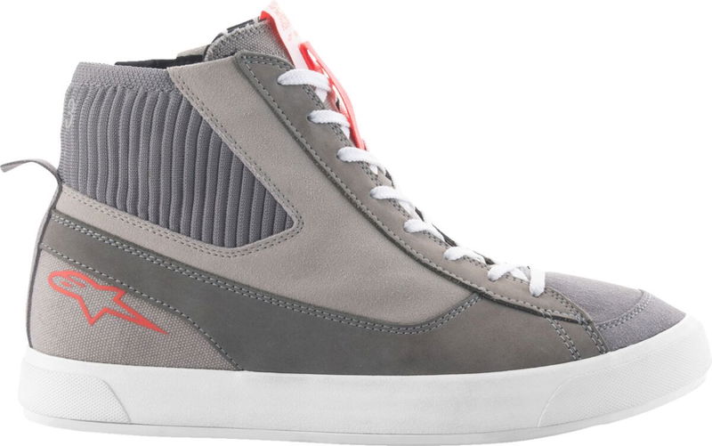 SHOE STATED GRY/RD/WHT 8