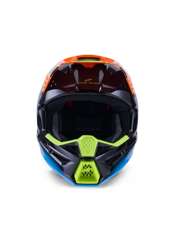 HELMET SM3 FRAY BLK/OR/YL L