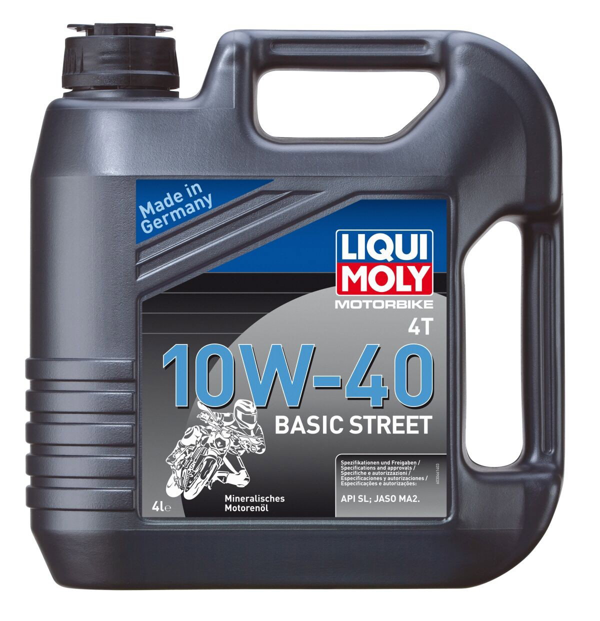 4T 10W40 BASIC STREET 4L