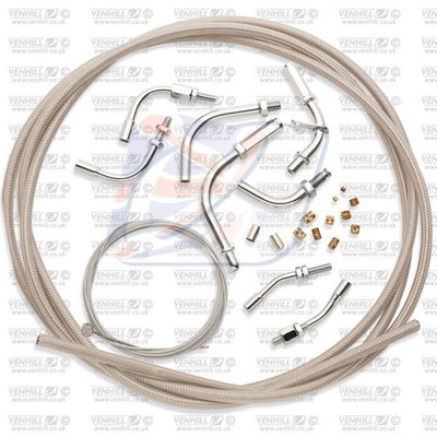 TWIN BRAIDED THROTTLE CABLE KI