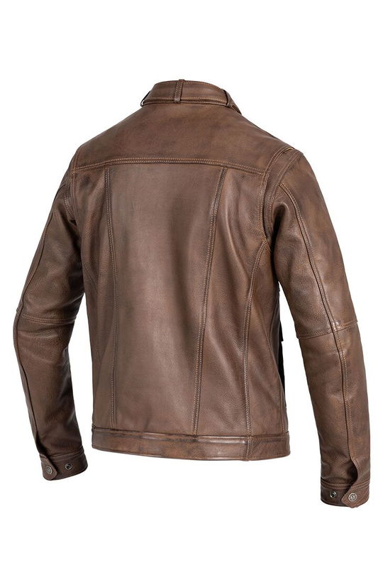 JACKET DRIFTER LEATHER BROWN 3