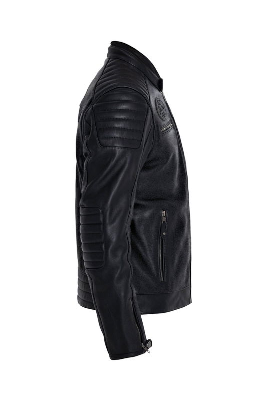 JACKET DEXTER LEATHER BLACK 3X
