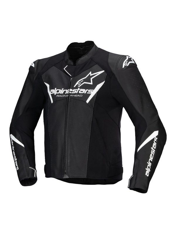 Alpinestars Skinnjacka Faster v3 Airflow Svart/Vit 50