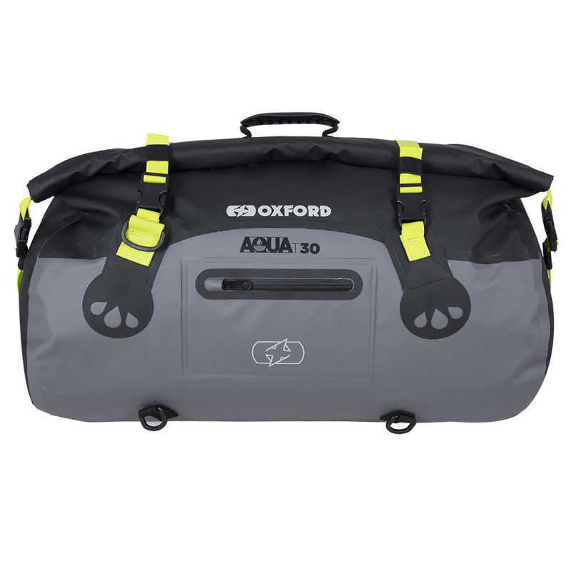 Oxford Aqua T-30 Roll Bag Svart/Grå/Fluo