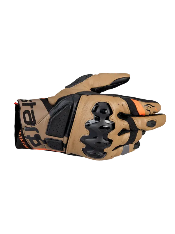 Alpinestars Handskar Belize v3 Drystar Svart/Brun/Sand L