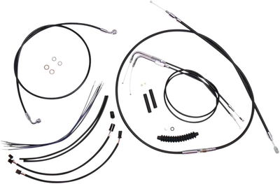 CONTROL CABLE KIT XR BLK