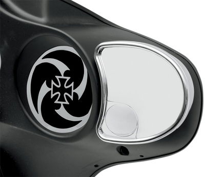 MIRROR 2VSN FRG MNT FLHT