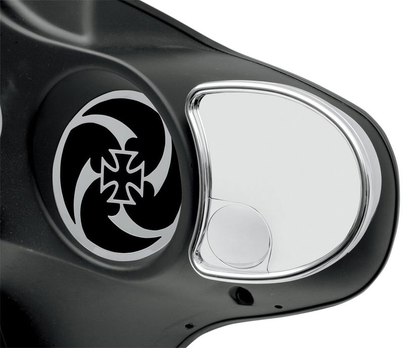 MIRROR 2VSN FRG MNT FLHT