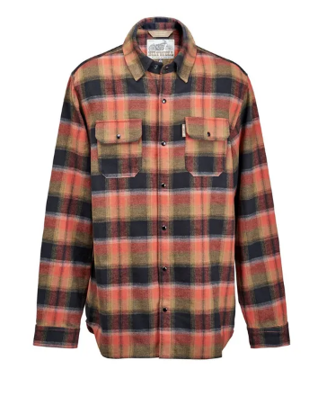 SHIRT FLANNEL HI TEST RUST XS