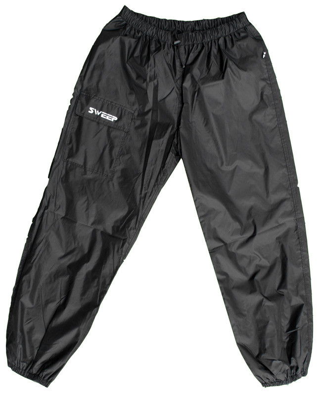 Sweep Monsoon 3 regn byxa, svart, XL