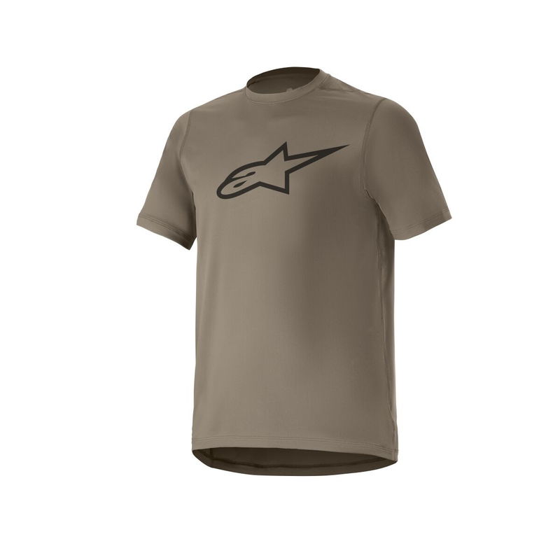 JERSEY SS A-DURA BROWN L