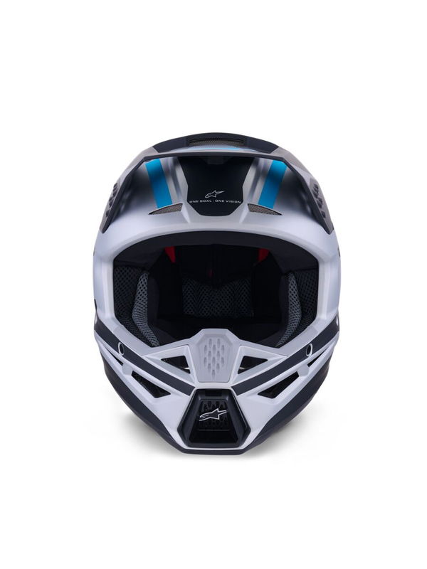 HELMET SM3 HEAT SILV/BL/BLK XS