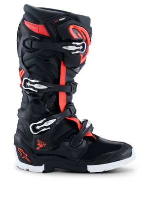 BOOT T7 END DS BLACK/RED/WH 10